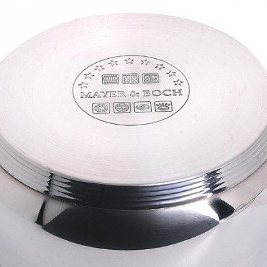 Кастрюля с крышкой Mayer & Boch (Германия), нержавеющая сталь, - 4