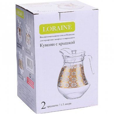 Кувшин с крышкой 1, 5 л Mayer &amp; Boch (Германия), - 4