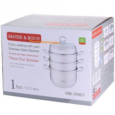 Мантоварка 3х-ярусная Mayer &amp; Boch (Германия), - 3