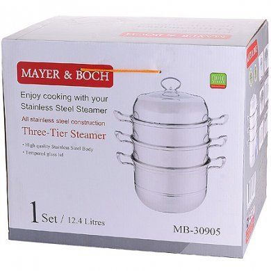 Мантоварка 3х-ярусная Mayer &amp; Boch (Германия), - 3