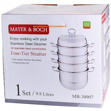 Мантоварка 4х-ярусная Mayer &amp; Boch (Германия), - 2
