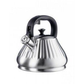 Чайник со свистком Regent inox (Италия), 3 литра, нержавеющая сталь - 1