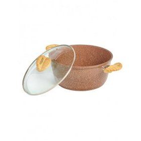 Кастрюля с крышкой Casta (Россия), алюминий, - 1