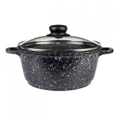 Кастрюля с крышкой Casta (Россия), алюминий, - 1