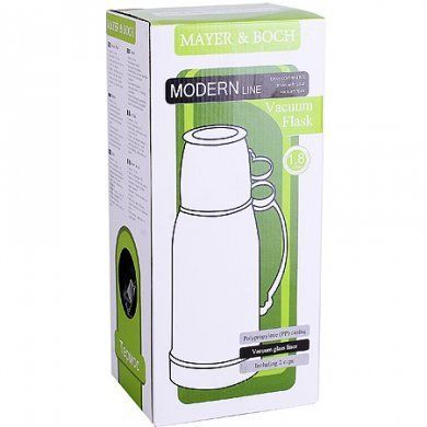 Термос и 2 кружки Mayer & Boch (Германия), пластик, 2 литра - 4