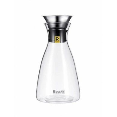 Графин с фильтр-пробкой Regent inox (Италия), стекло, - 1