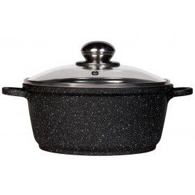 Кастрюля с крышкой Casta (Россия), алюминий, - 1