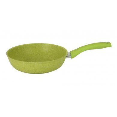 Сковорода с ручкой Кукмор (Россия) (), алюминий, 22 см - 2