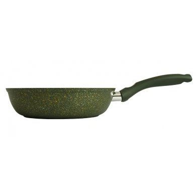 Сковорода с ручкой Кукмор (Россия) (), алюминий, 22 см - 2