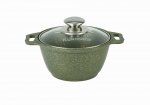Кастрюля со стеклянной крышкой Кукмор (Россия) (), алюминий, - 1