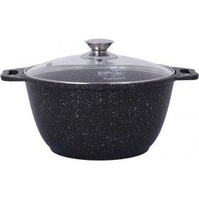 Кастрюля со стеклянной крышкой Кукмор (Россия) (), алюминий, - 1