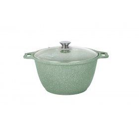 Кастрюля со стеклянной крышкой Кукмор (Россия) (), алюминий, - 1