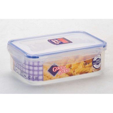 Пластиковый контейнер для продуктов с зажимом Good & (), пластик, - 1