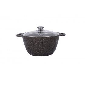 Кастрюля со стеклянной крышкой Кукмор (Россия) (), алюминий, - 1