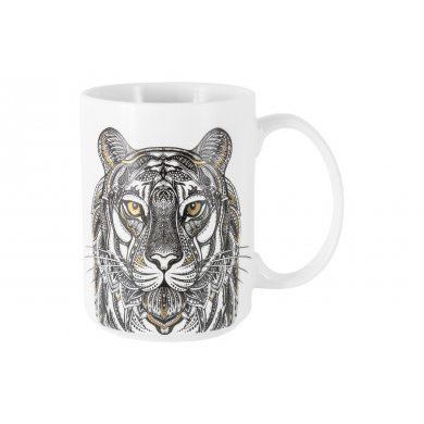 Кружка Тигр Home & Style (Китай), 1 предмет, фарфор - 1