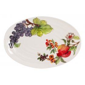 Блюдо овальное Tutti Frutti Home & Style (Китай), керамика, 1 предмет -