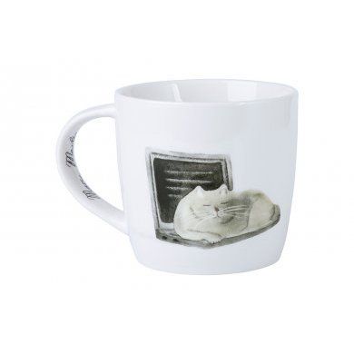 Кружка Кот на ноутбуке Maxwell & Williams (Австралия), 1 предмет, фарфор - 2