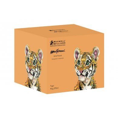Кружка Живая планета тигрёнок Maxwell & Williams (Австралия), 1 предмет, фарфор - 4