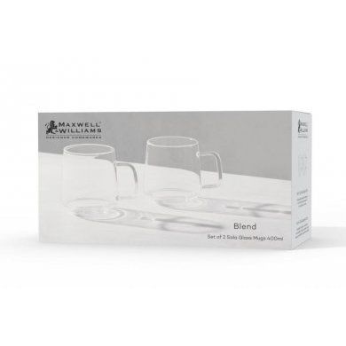 Набор кружек Blend Sala прозрачный 2 штуки Maxwell & Williams (Австралия), 2 предмета, стекло - 2