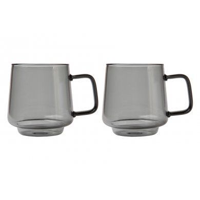Набор кружек Blend Sala серый 2 штуки Maxwell & Williams (Австралия), 2 предмета, стекло - 1