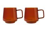 Набор кружек Blend Sala янтарный 2 штуки Maxwell & Williams (Австралия), 2 предмета, стекло - 1