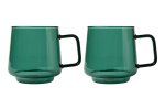 Набор кружек Blend Sala зелёный 2 штуки Maxwell & Williams (Австралия), 2 предмета, стекло - 1
