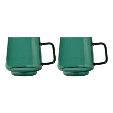Набор кружек Blend Sala зелёный 2 штуки Maxwell & Williams (Австралия), 2 предмета, стекло - 1