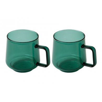 Набор кружек Blend Sala зелёный 2 штуки Maxwell & Williams (Австралия), 2 предмета, стекло - 2