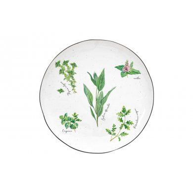 Тарелка закусочная Herbarium Nuova R2S (Италия), фарфор, 1 предмет -