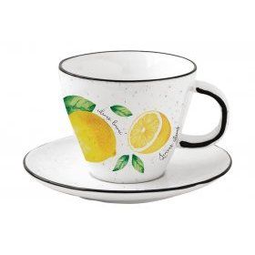 Чашка с блюдцем Amalfi Nuova R2S (Италия), 2 предмета, фарфор - 1