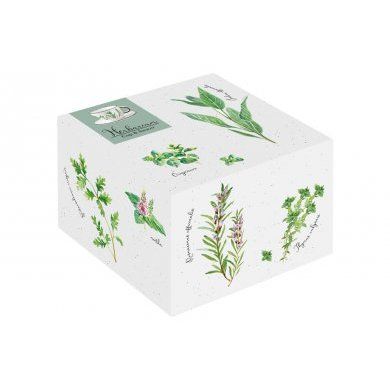 Чашка с блюдцем Herbarium Nuova R2S (Италия), 2 предмета, фарфор - 2