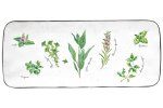 Блюдо прямоугольное Herbarium Nuova R2S (Италия), фарфор, 1 предмет -