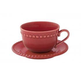 Чашка с блюдцем Tiffany Nuova R2S (Италия), 2 предмета, фарфор - 1