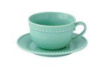 Чашка с блюдцем Tiffany Nuova R2S (Италия), 2 предмета, фарфор - 1