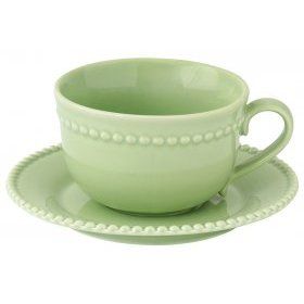 Чашка с блюдцем Tiffany Nuova R2S (Италия), 2 предмета, фарфор - 1