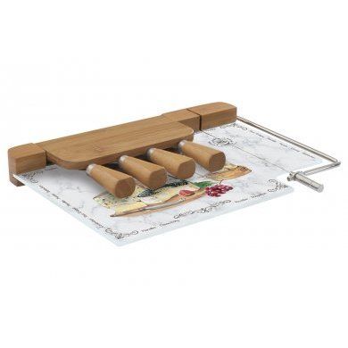 Набор для сыра Fromage Nuova R2S (Италия), 6 предметов, нержавеющая сталь - 3