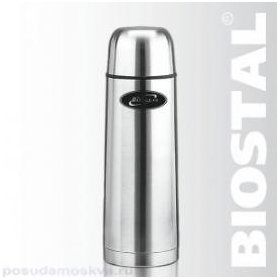 Термос из металла Biostal (Россия), нержавеющая сталь, - 1